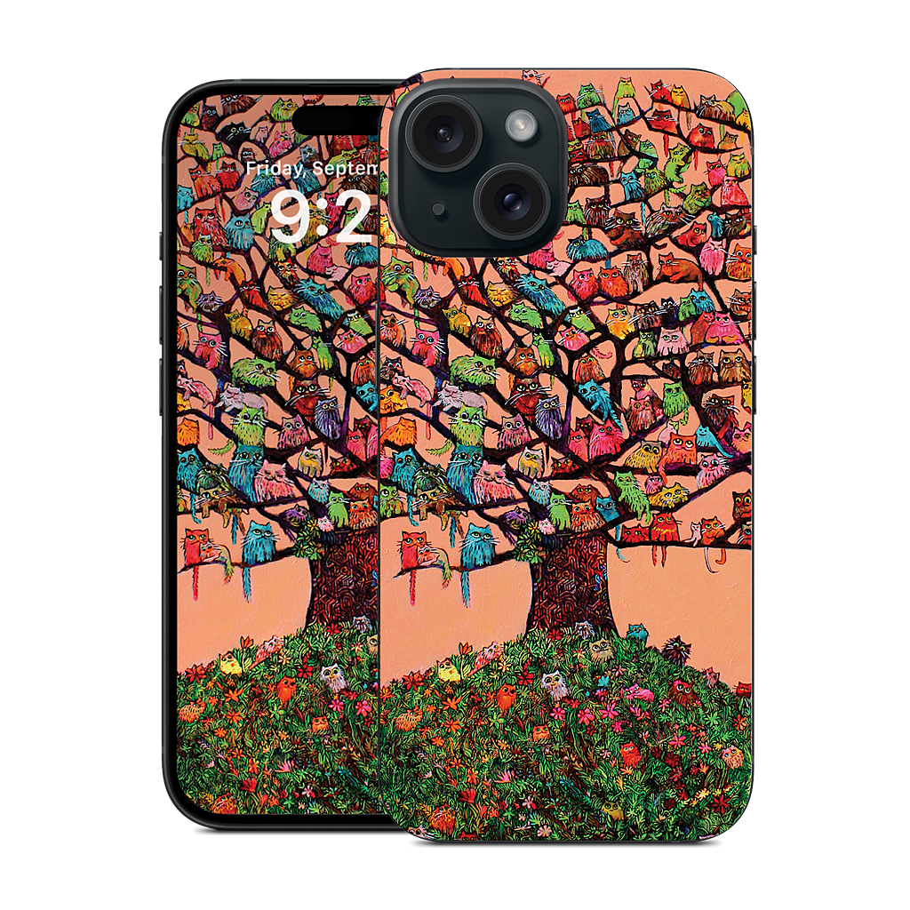 "Meau Tree" iPhone Skin