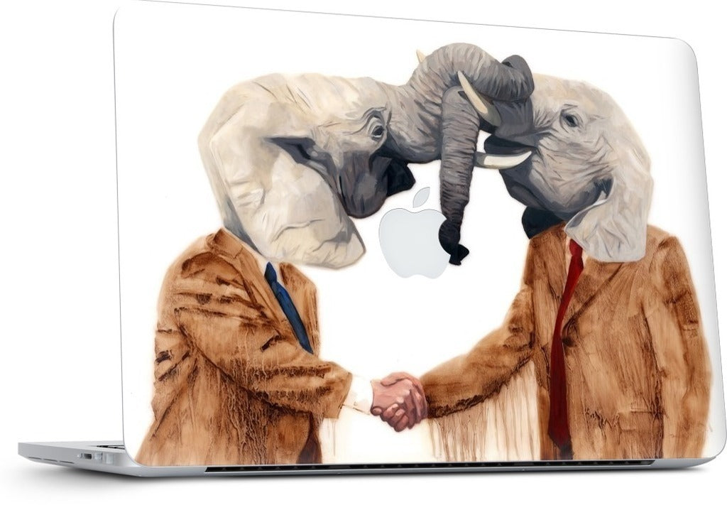 Trunking In Korea MacBook Skin