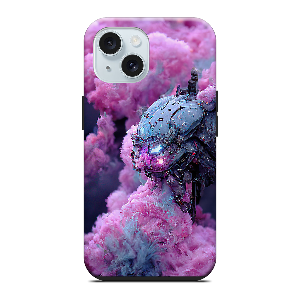 Cotton Candy Mechs iPhone Case