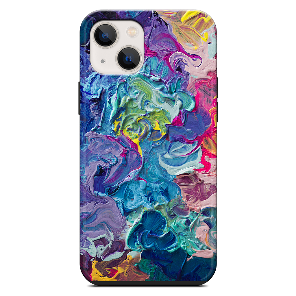 Rainbow Flow Abstract iPhone Case