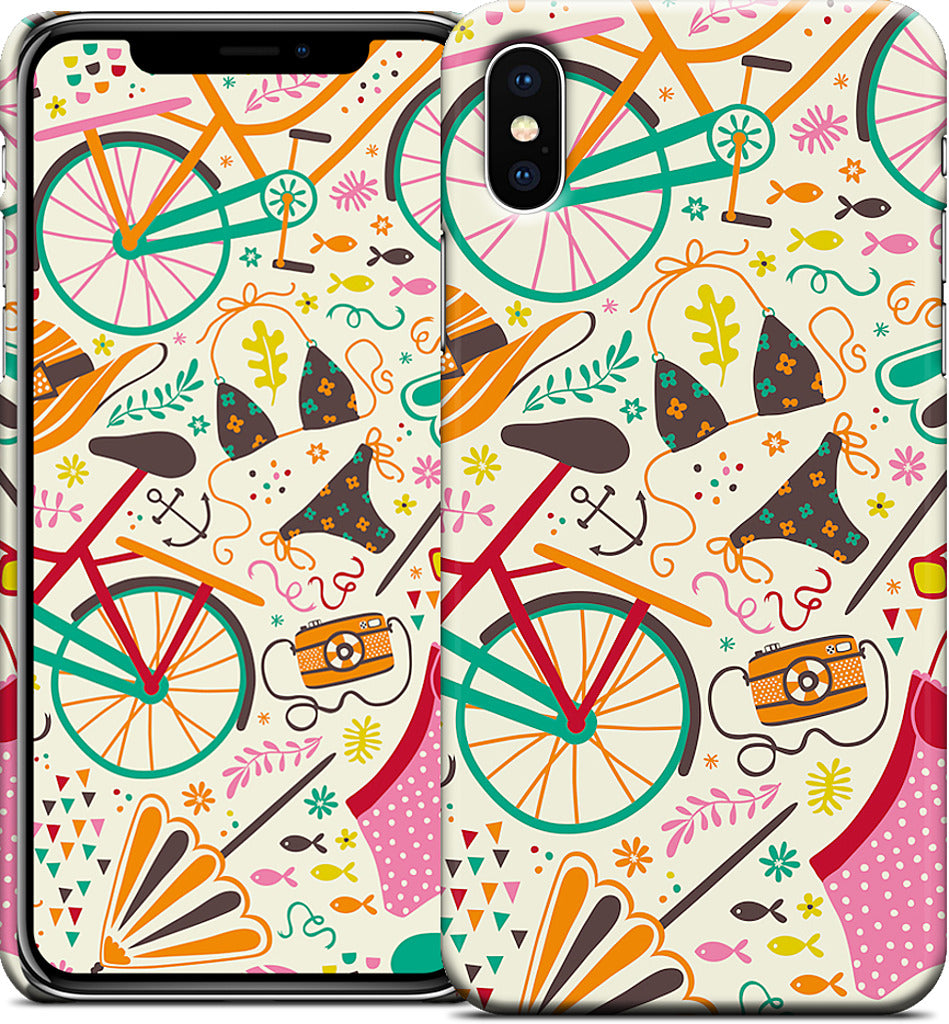 Seaside Cycle iPhone Case