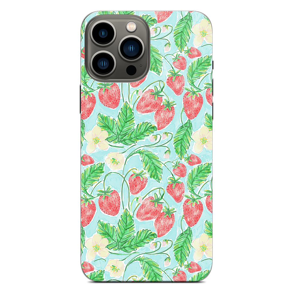 Wild Strawberries iPhone Skin