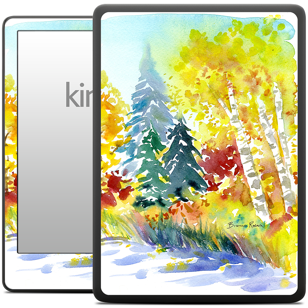 Fall Trees Kindle Skin