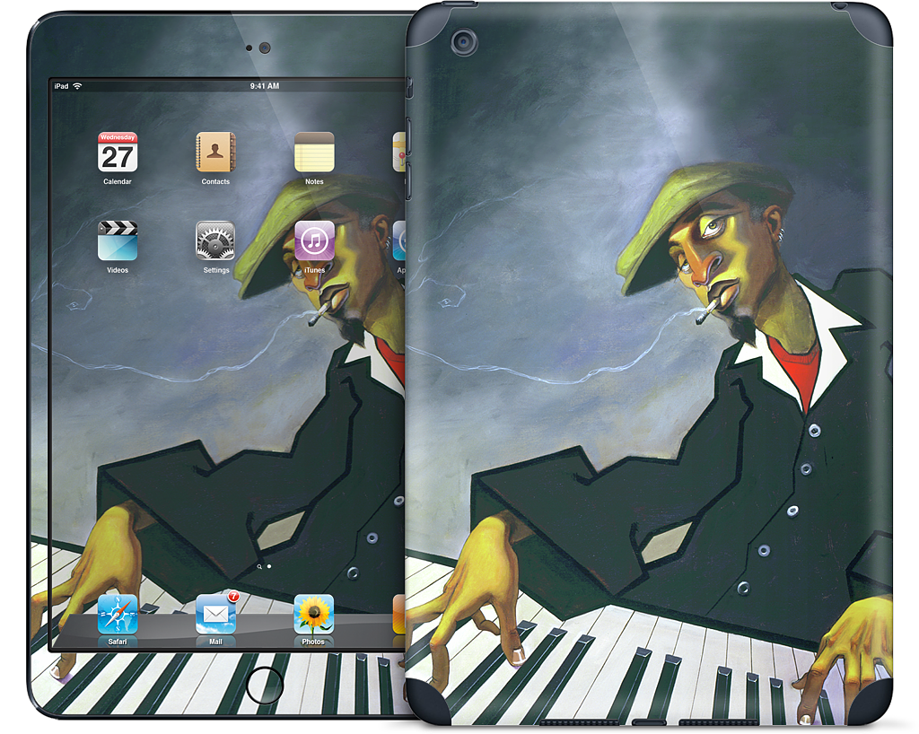 Piano Man II iPad Skin