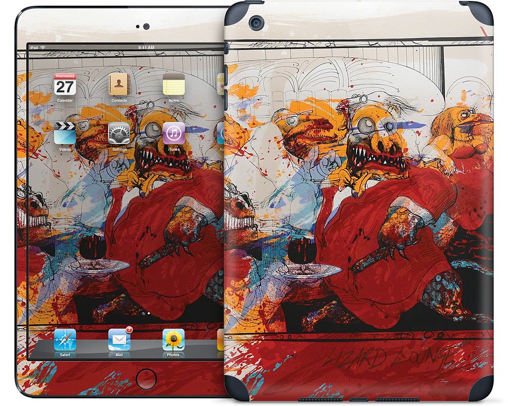Lizard Lounge iPad Skin