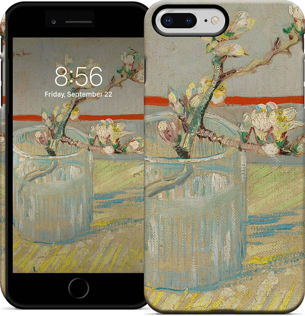 Spring of Flowering Almond in a Glass iPhone Case