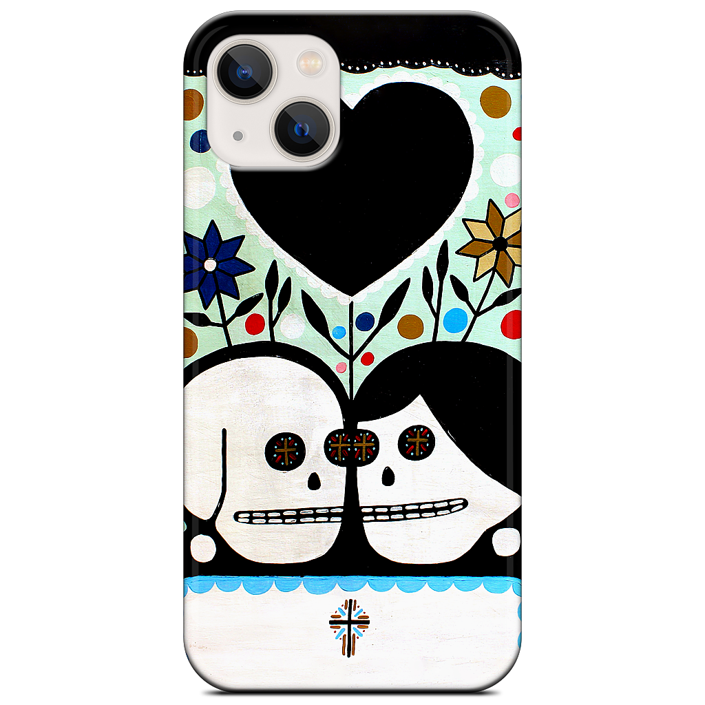In The Garden With My Love iPhone Case