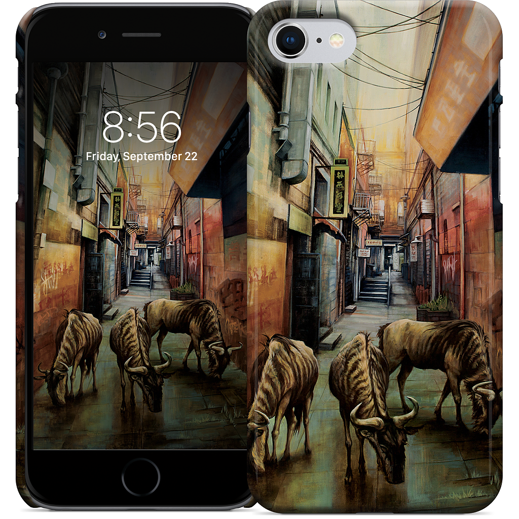 "Street of Three Beasts" -Levinson iPhone Case
