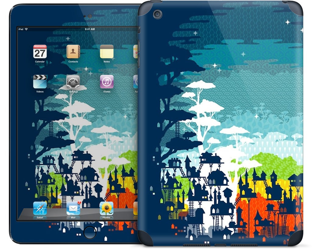 Rainforest City iPad Skin