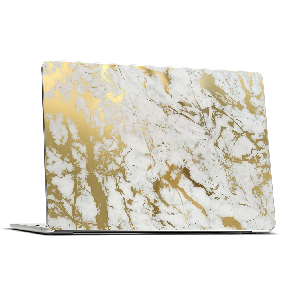 Gold Marble MacBook Skin
