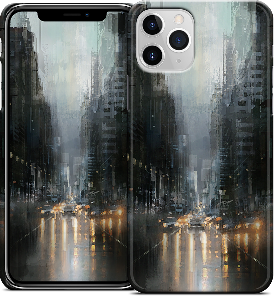 October Rain iPhone Case