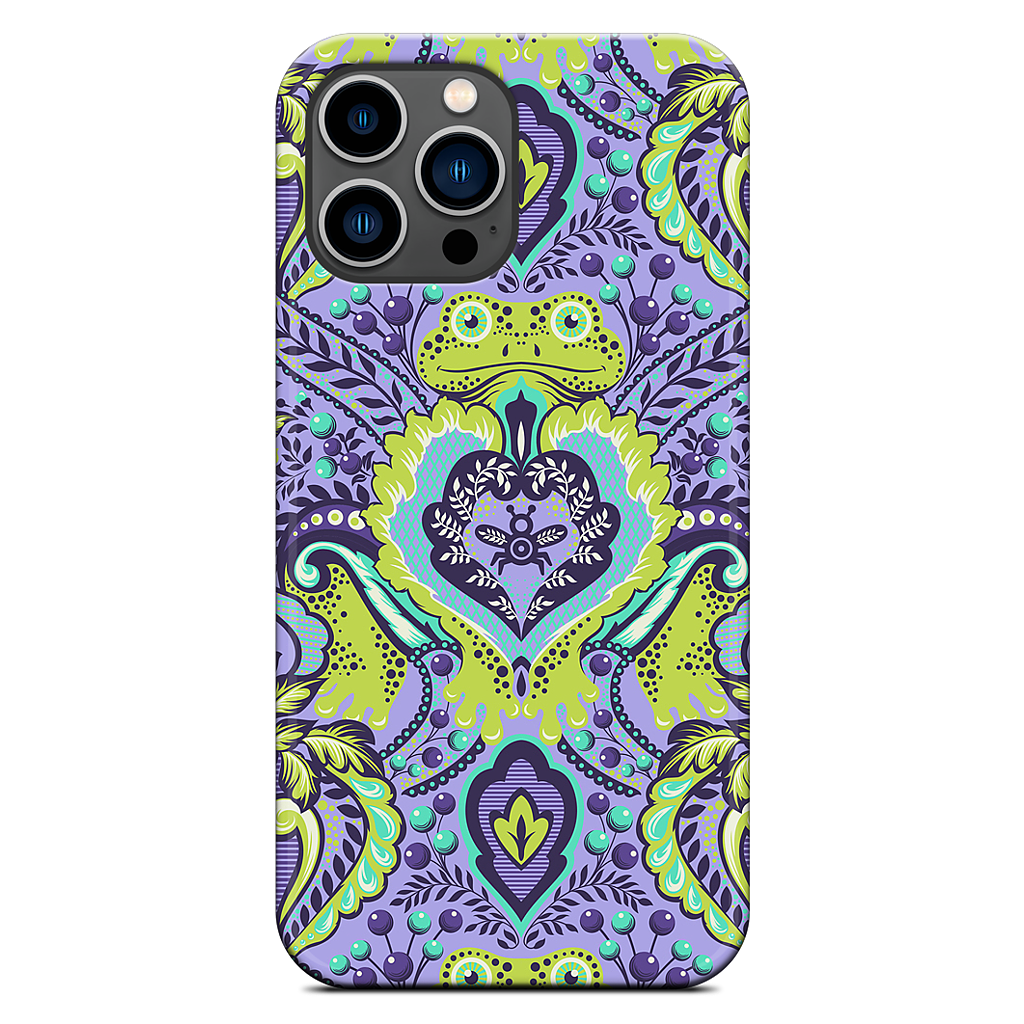 Frog Prince Orchid iPhone Case