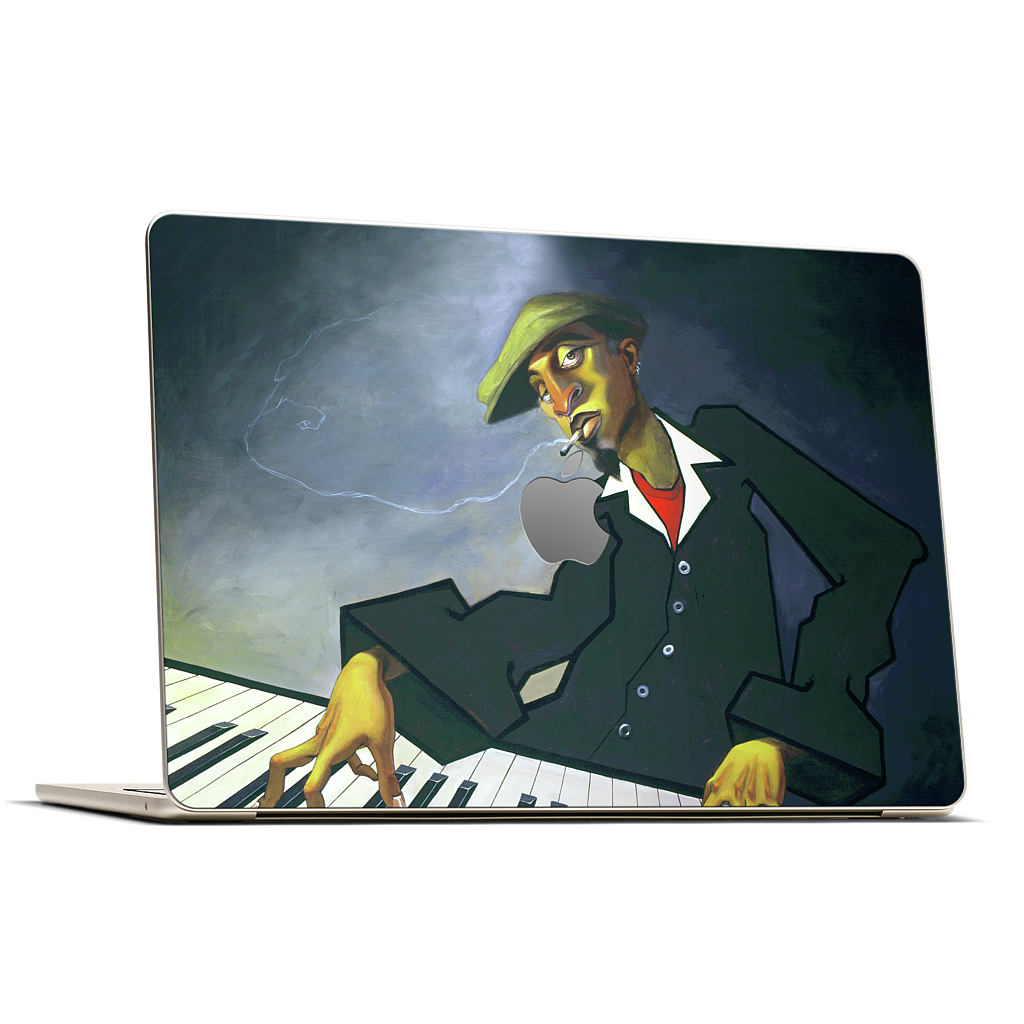 Piano Man II MacBook Skin