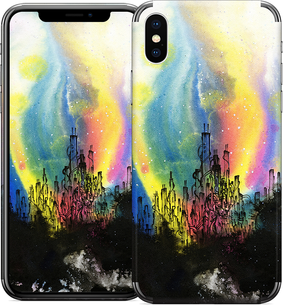Aurora iPhone Skin