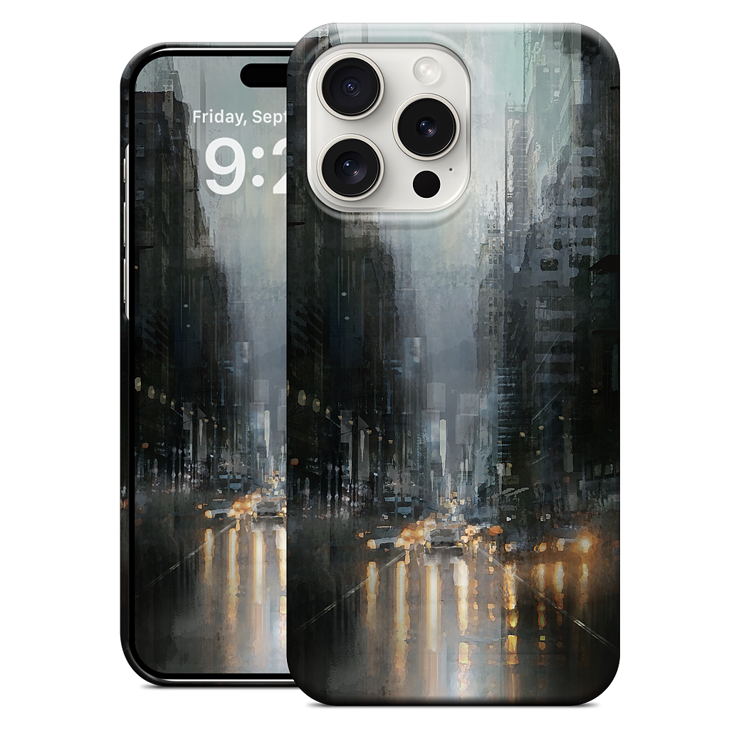 October Rain iPhone Case