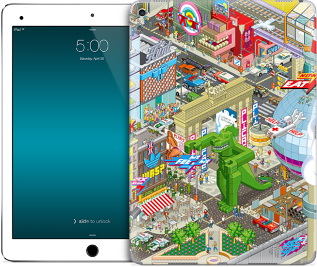 Berlin iPad Skin