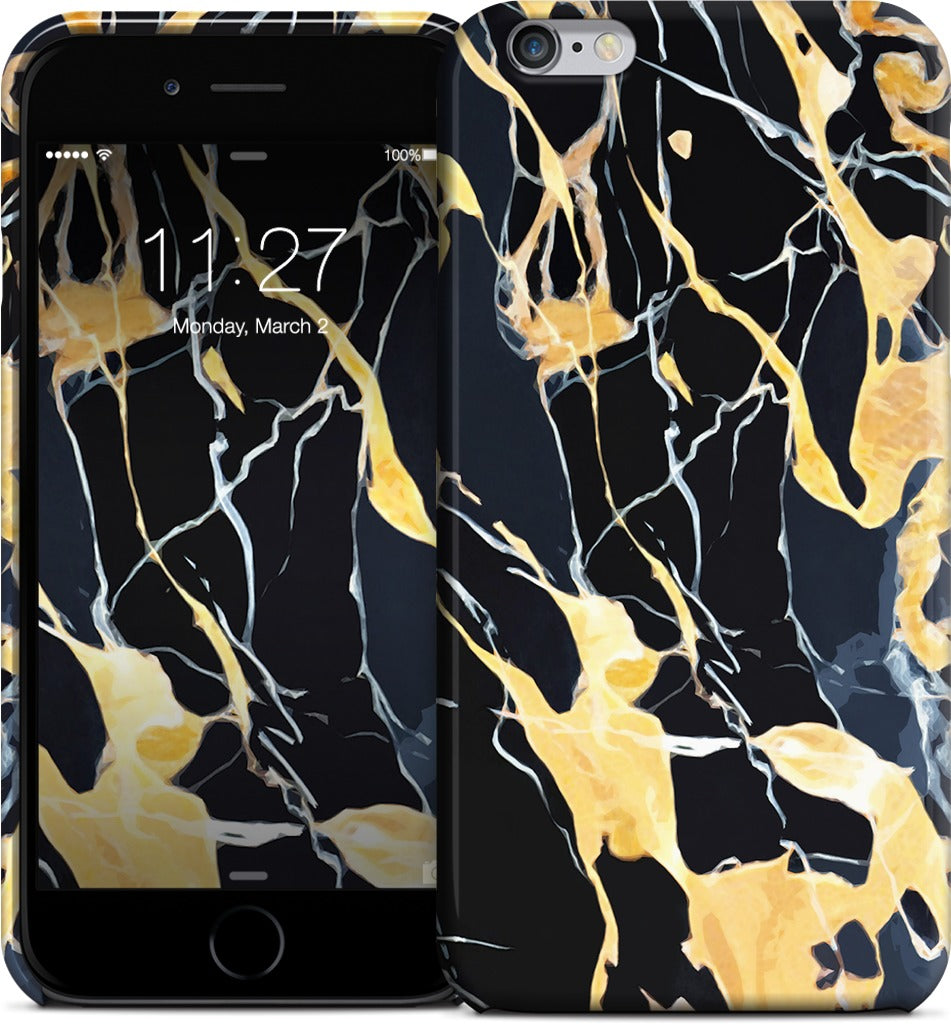 Black Marble iPhone Case
