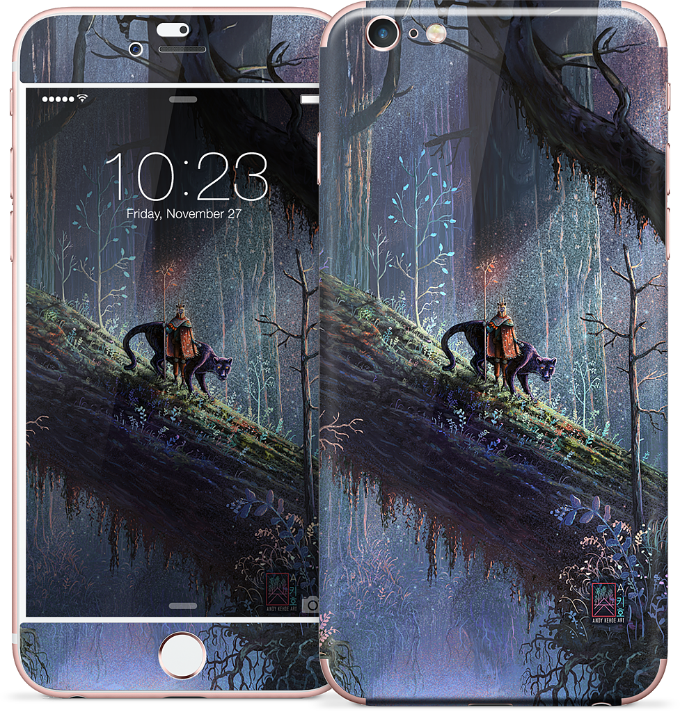 Emerging from the Deepness iPhone Skin