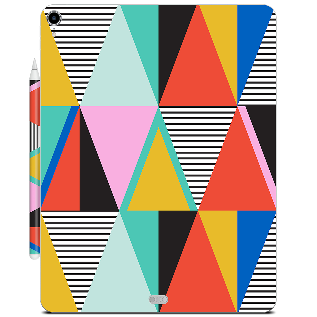 Graphic Triangles iPad Skin