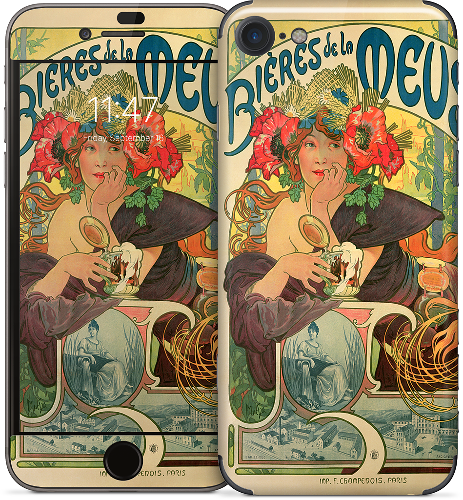 Bieres de la Meuse iPhone Skin