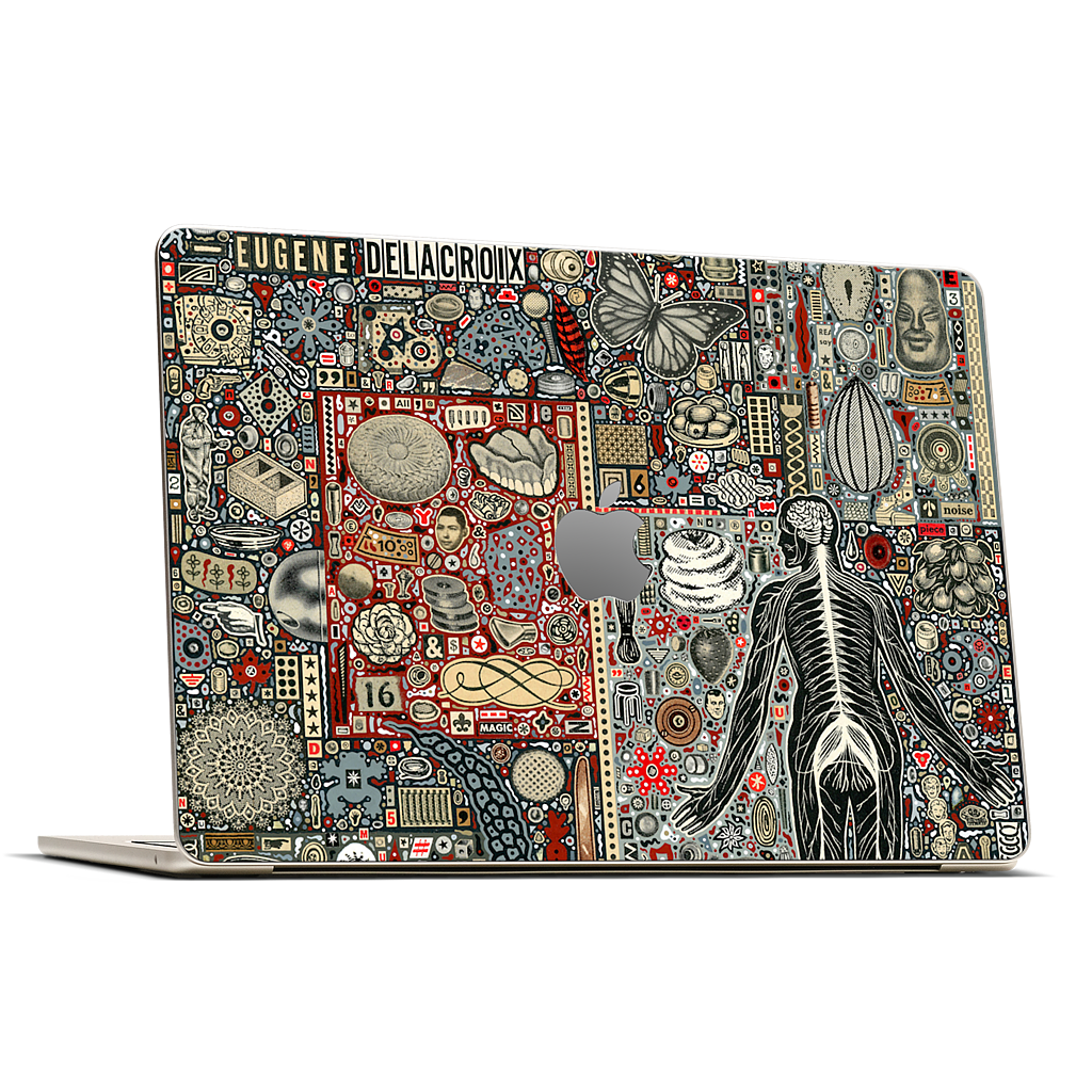 Everything and Nothing MacBook Skin