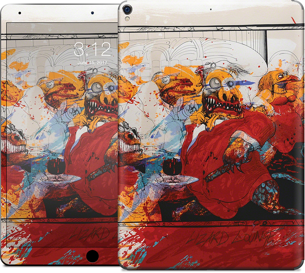 Lizard Lounge iPad Skin