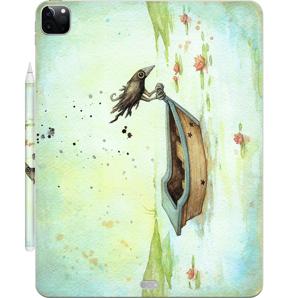 On A Boat iPad Skin