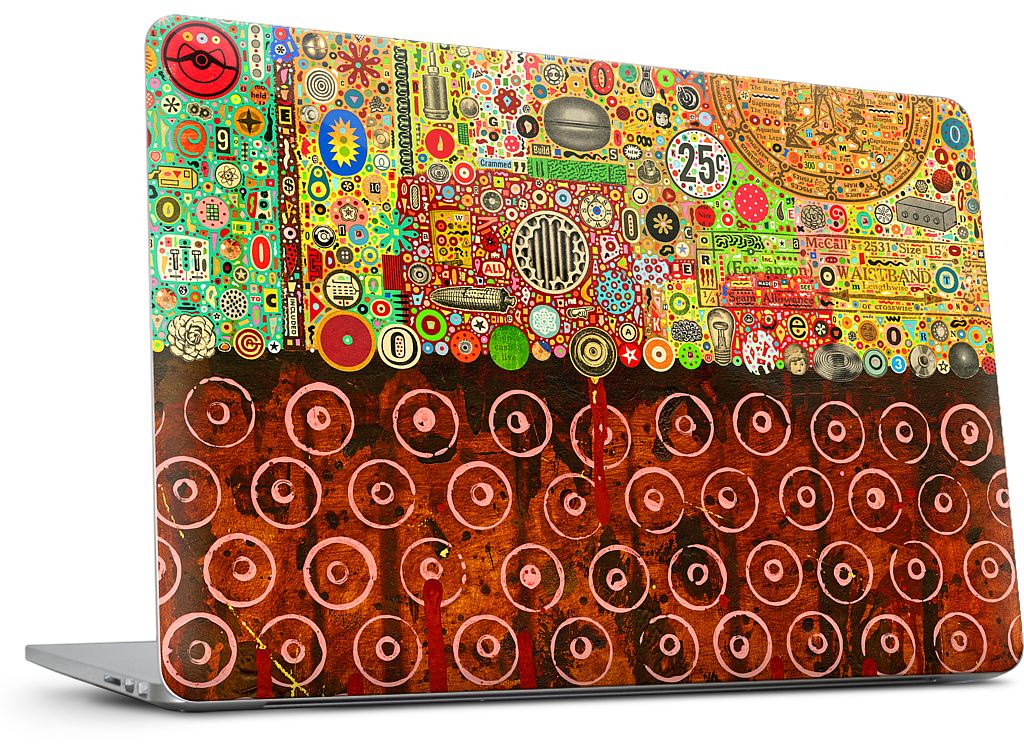 Percolations MacBook Skin