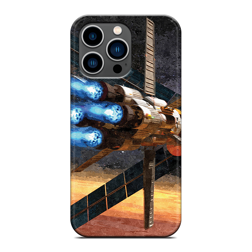 Mars Orbit iPhone Case