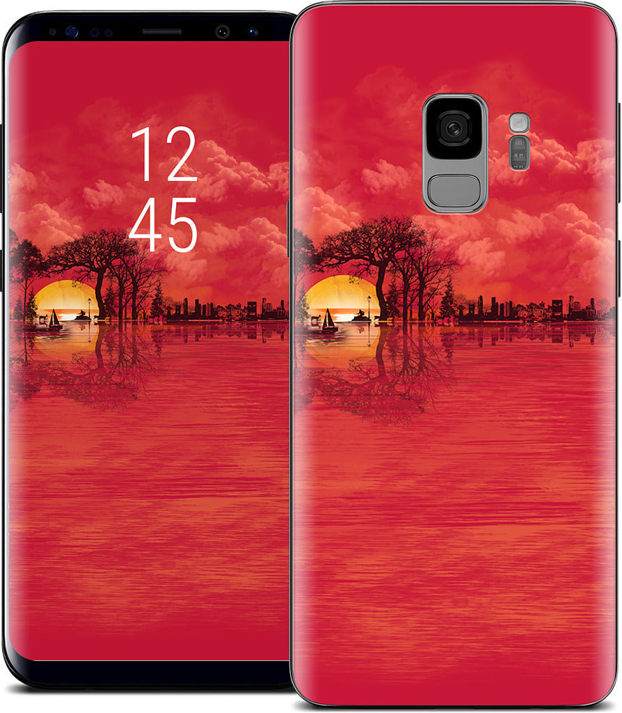 Musical Sunset Samsung Skin
