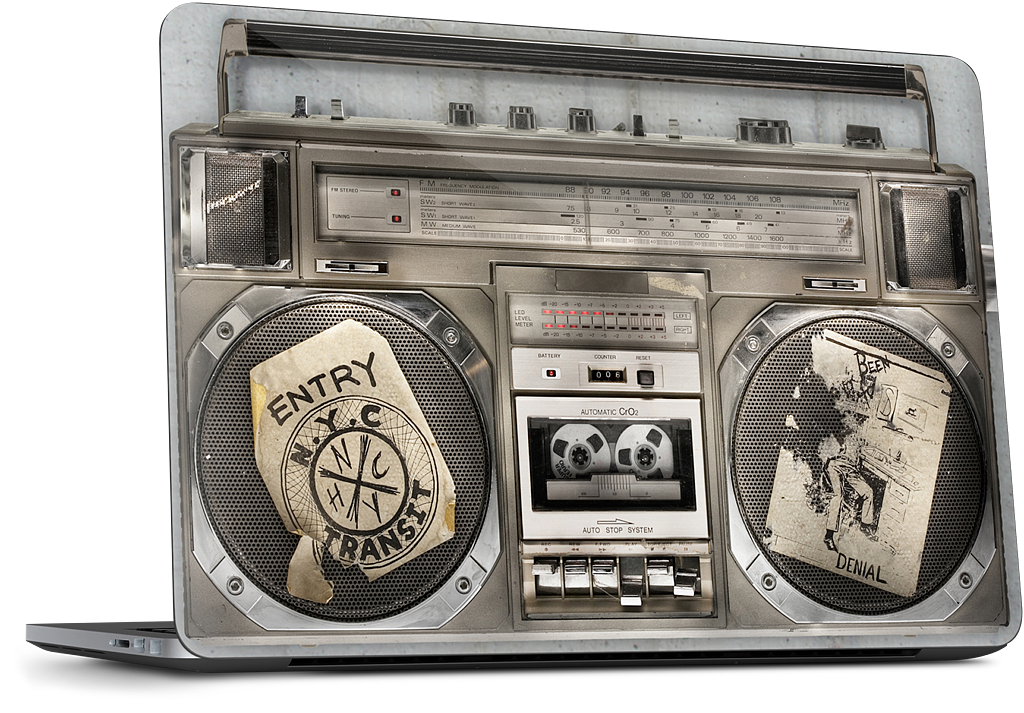 Boombox II Dell Laptop Skin