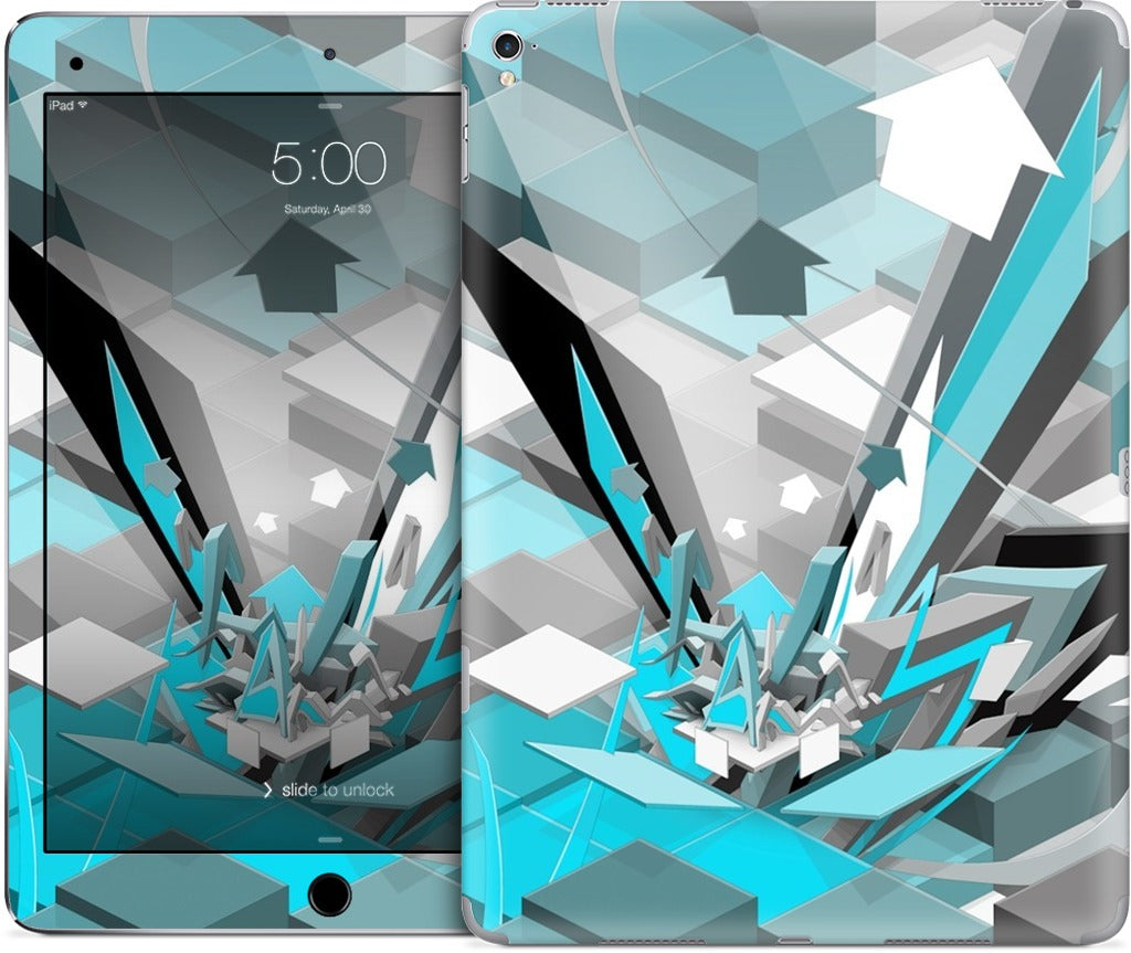 Up and Around iPad Skin