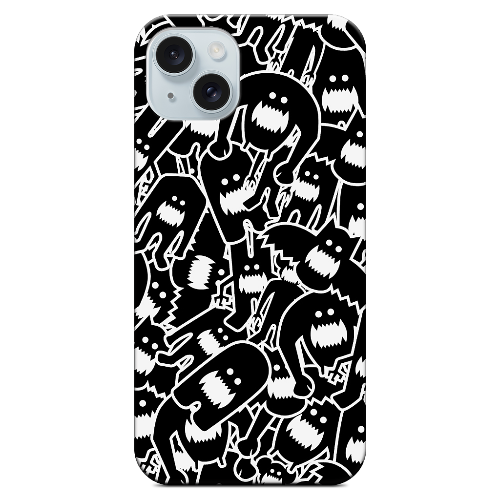 Monster Collage 2 iPhone Case