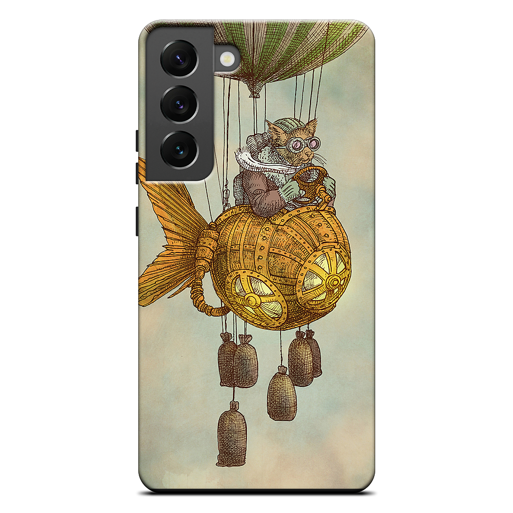 Around The World In A GoldfishFlyer Samsung Case