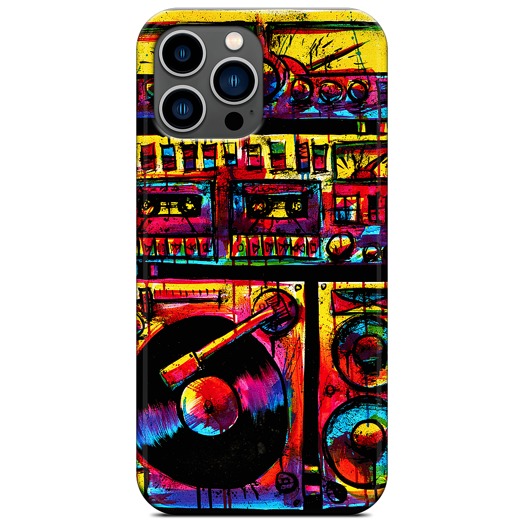 Stereo Stack 1 iPhone Case