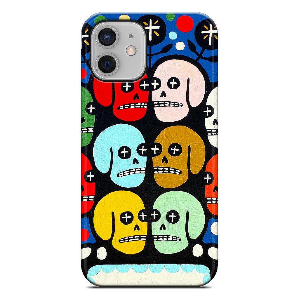 The Many Colors Of Death iPhone Case