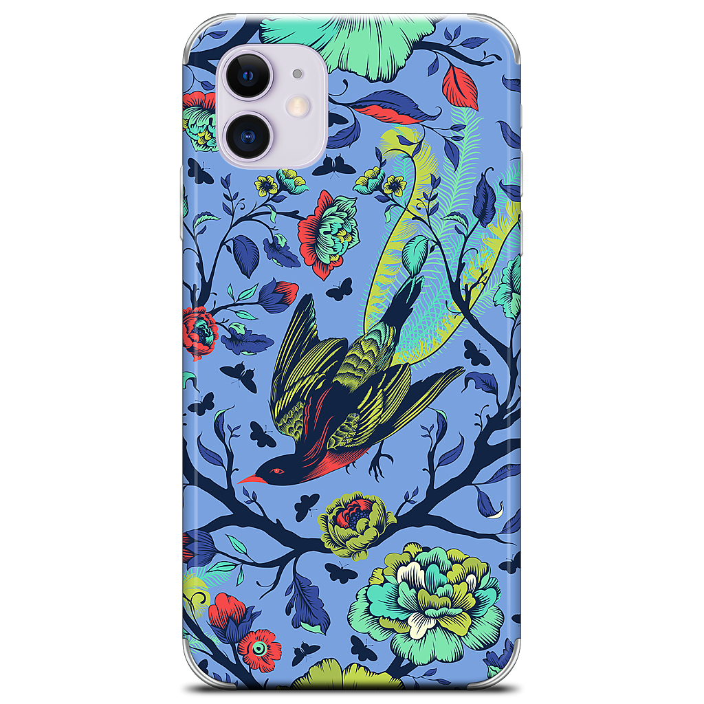Tail Feathers Lupine iPhone Skin