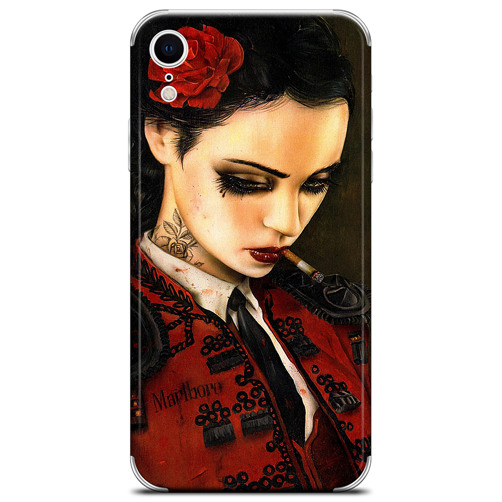 Bull Fight Her iPhone Skin