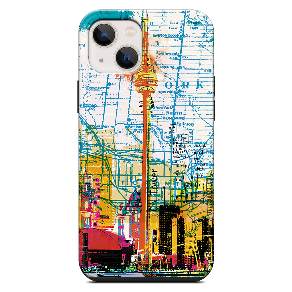 Toronto Skyline iPhone Case