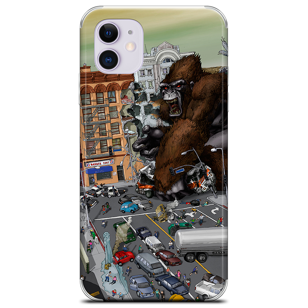 War Of The Monsters iPhone Skin