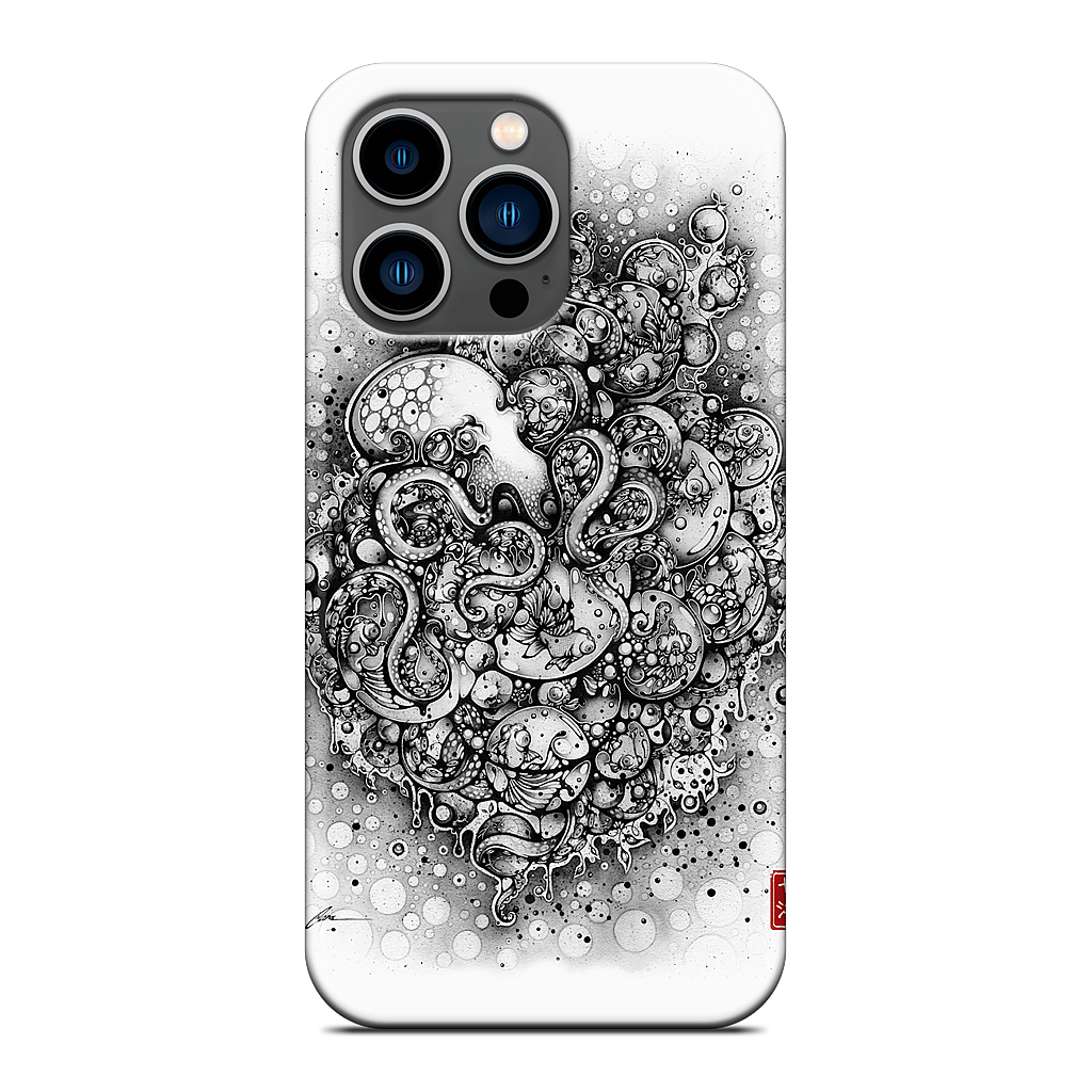 A Curious Embrace iPhone Case