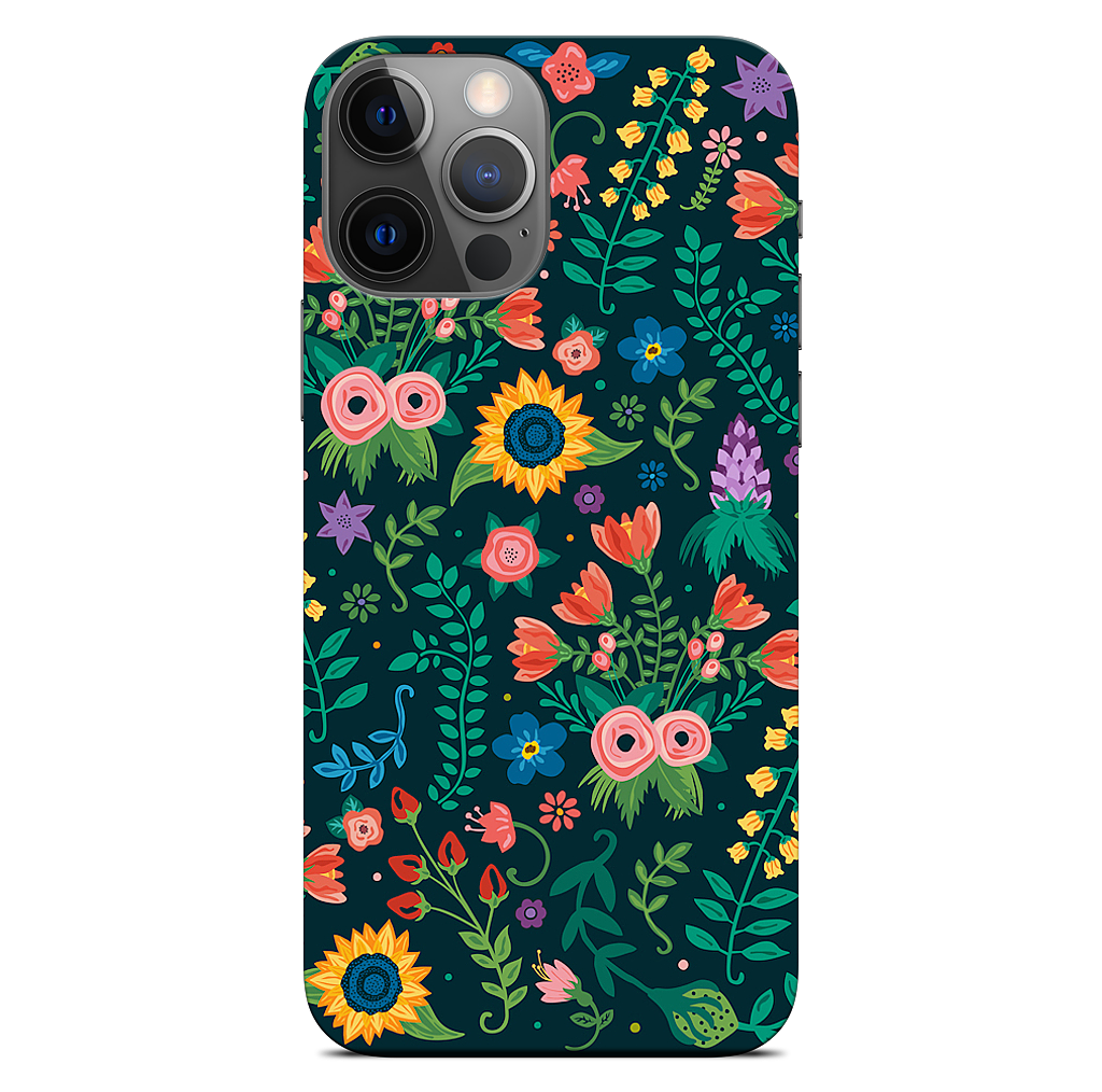 Floral Heart iPhone Skin