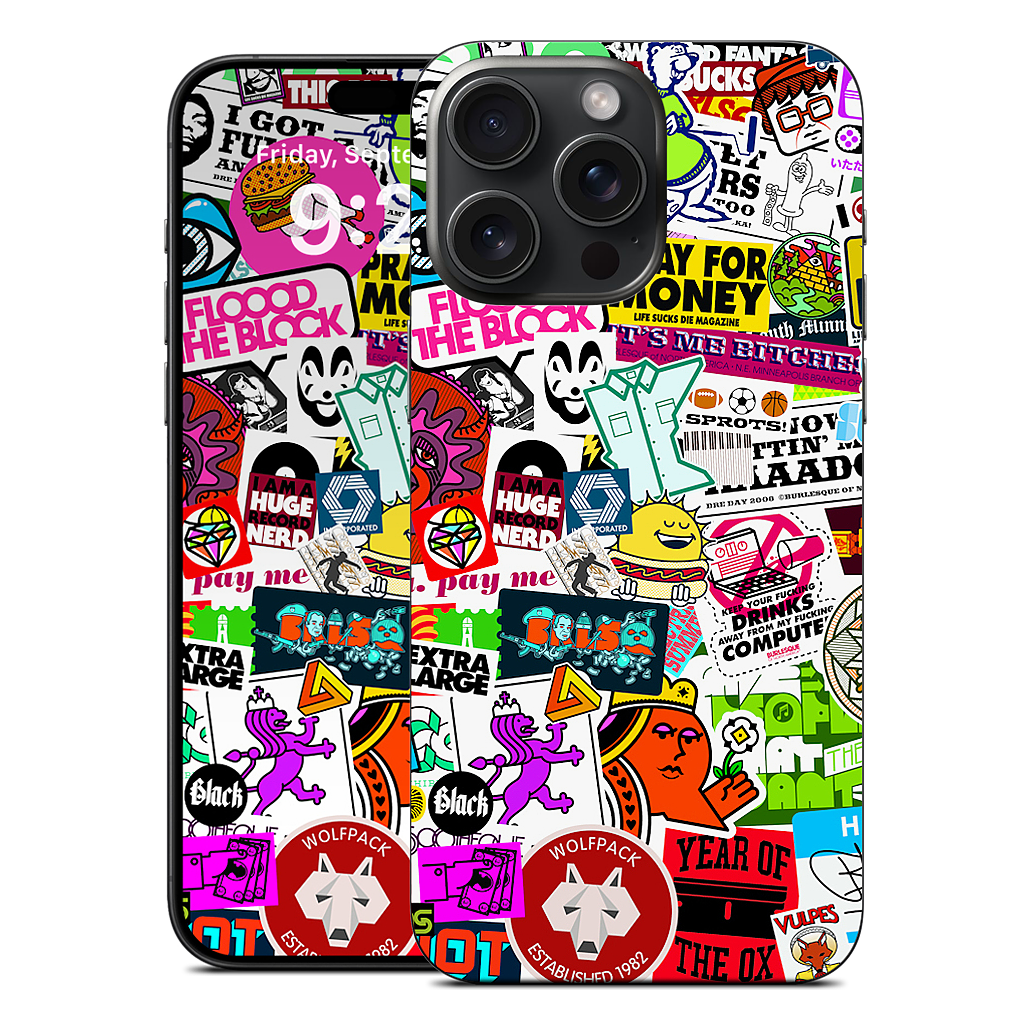 Too Much Everything iPhone Skin