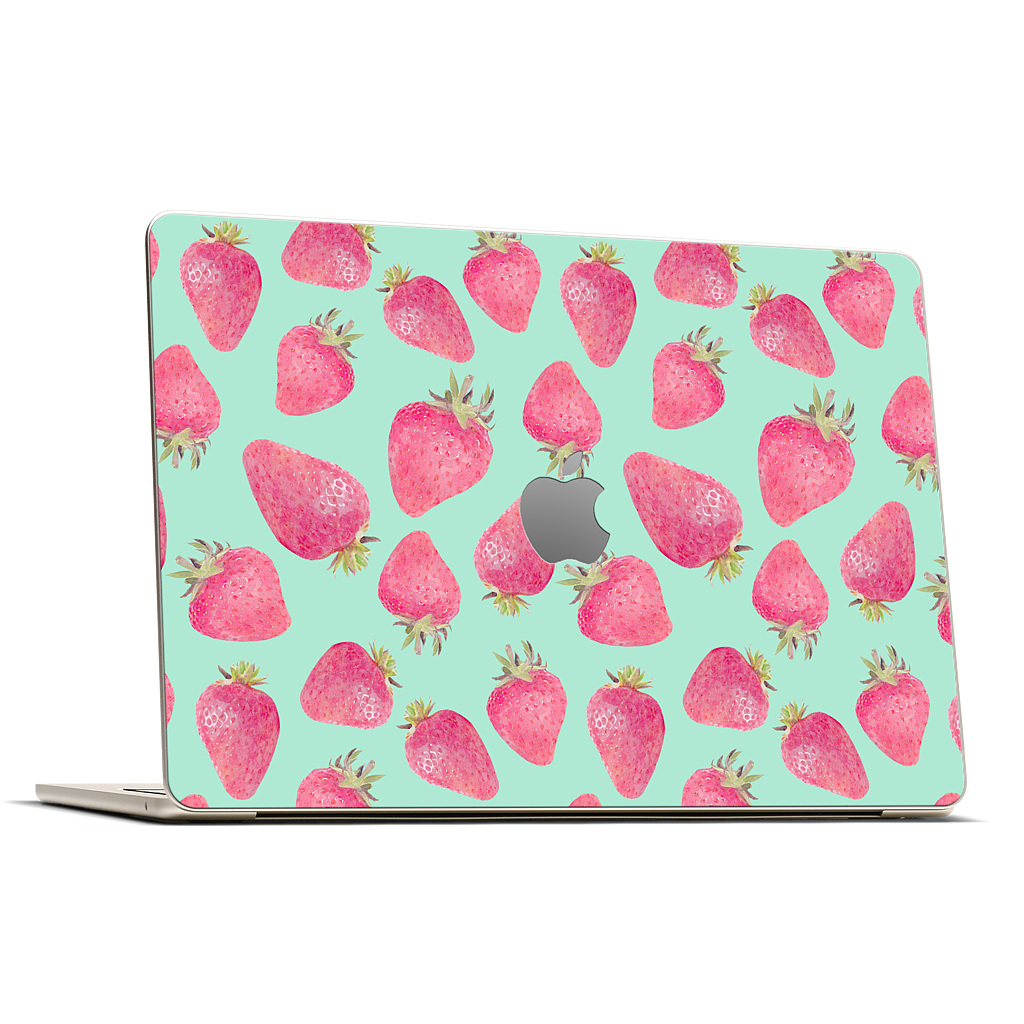Strawberry MacBook Skin