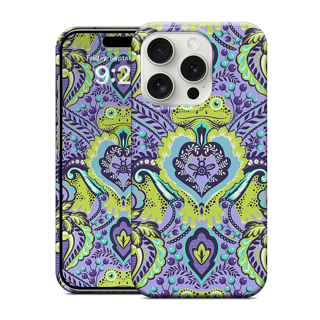 Frog Prince Orchid iPhone Case