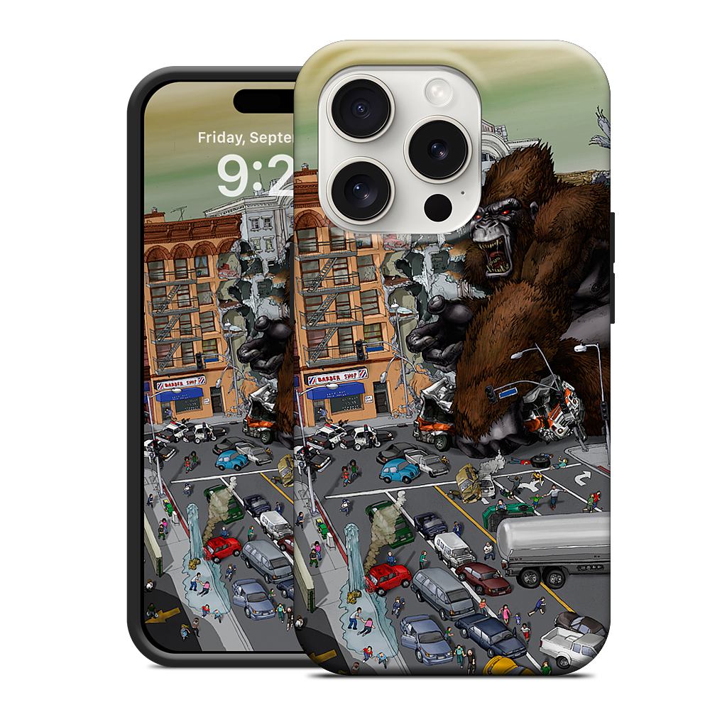 War Of The Monsters iPhone Case