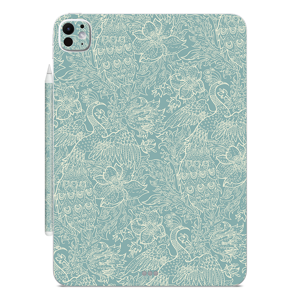 Peacock iPad Skin