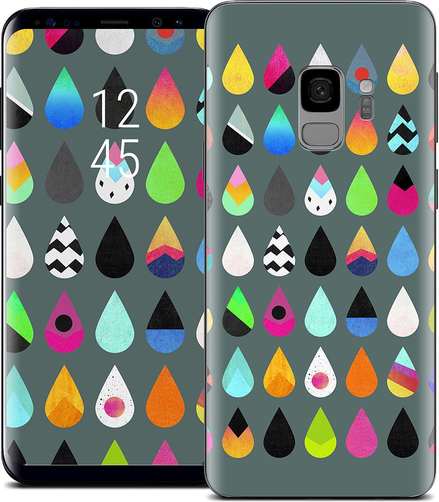 Colorful Rain Samsung Skin