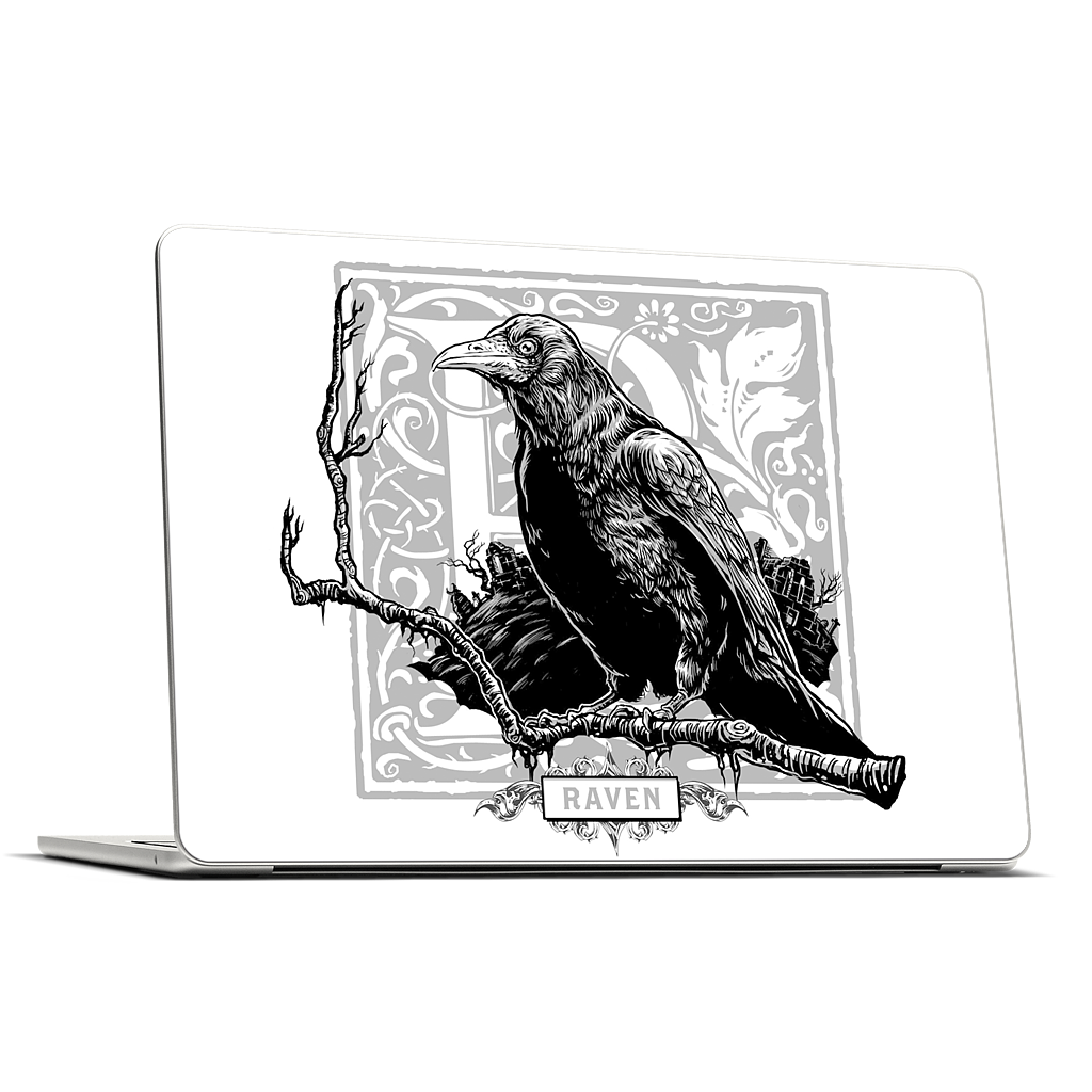 R Is For Raven MacBook Skin