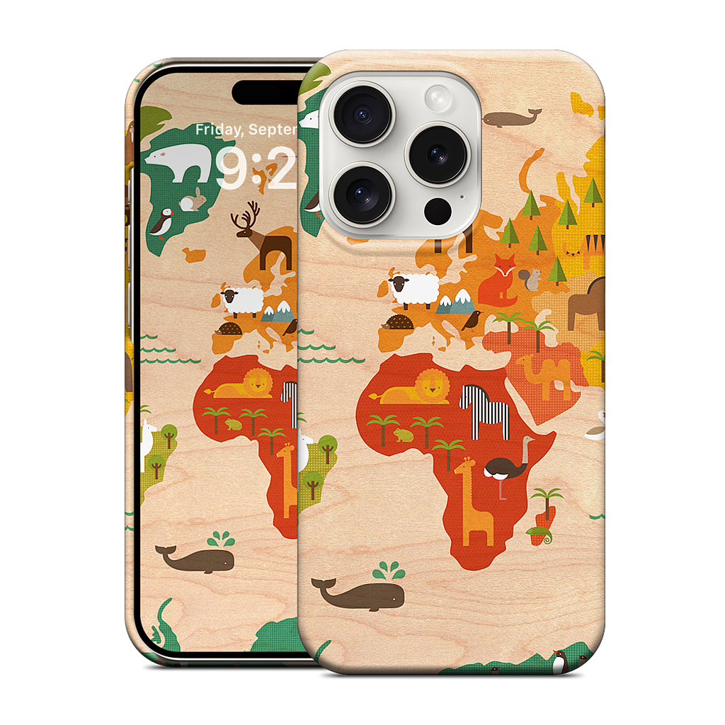 My World iPhone Case